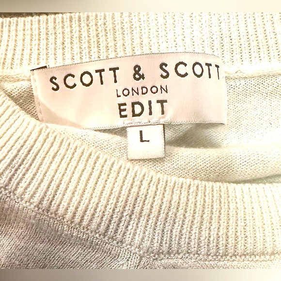 EUC Scott & Scott London Tuesday Dye 3/4 Sleeve Sweater - Picture 8 of 12